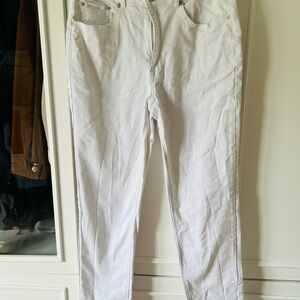American Rag High Rise Mom White Jeans